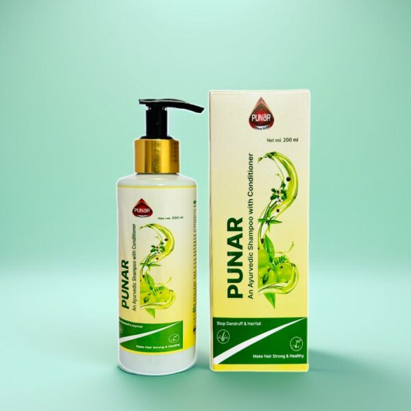 PUNAR Ayurvedic Shampoo with Conditioner - Image 3